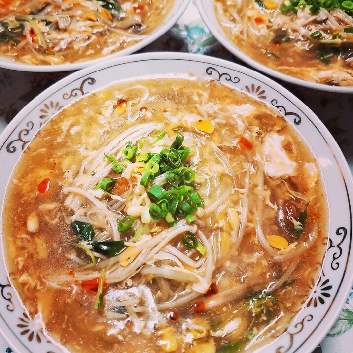 インスタントラーメンで簡単スーラーターメン♪